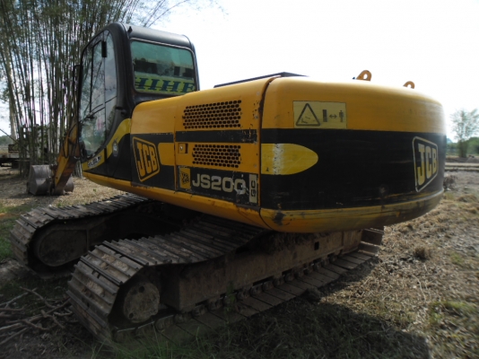 ขายรถแบคโฮ JCB รุ่น JS200 เดิมๆเอกสารเล่มทะเบียน