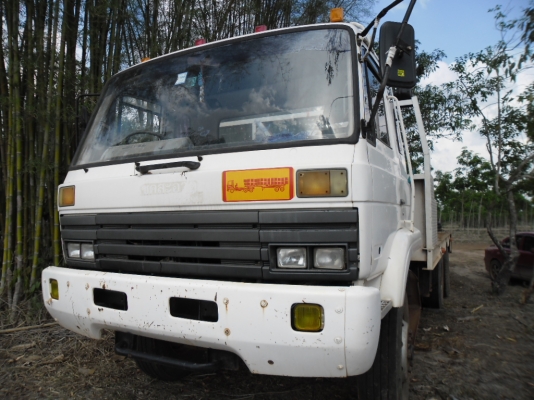 ขายรถบรรทุกรถแบคโฮ 2 เพลา NISSAN UD CW41M ทะเบียนแจ้ง ม.79
