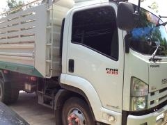 (ขายรวมดาวน์รวมผ่อน.1100000.)ISUZU 210แรง ปี*2554 ดั้มคอกเกษตรไมล์ 2 แสนกว่าโล  รถสวยมาก...(รถบรรทุกเศษยางพาราแห้ง)..