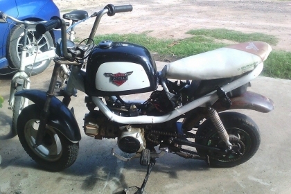 ขายชิปปี้ เอาไปทำหล่ออีกนิดสวยๆ ติดขี่ได้เครื่อง 125 ขายถูก 4500