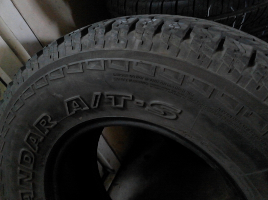 265/70R16 YOKOHAMA GOELANDER A/T-S  มี 2 เส้น TEL.081-427-3941