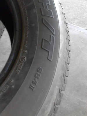 265/65R17 BRIDGESTONE DUELER H/T ปี 12  TEL.081-427-3941