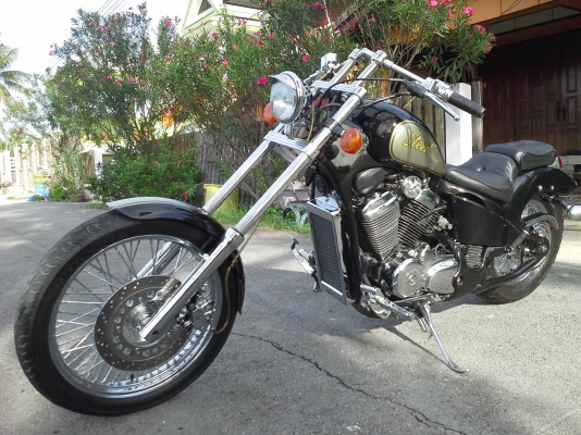 ขายHONDA STEED400cc.แต่งแผงคอหน้าเบน สภาพสวยพร้อมใช้