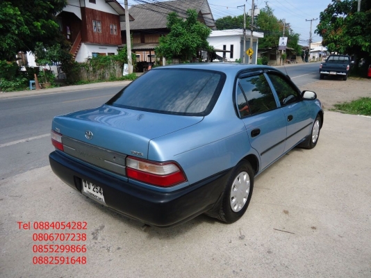 ขาย Toyota Corolla สามห่วง สีฟ้าสวยมาก+ติดแก็ส lpg ราคา 75,000 บาท +++++