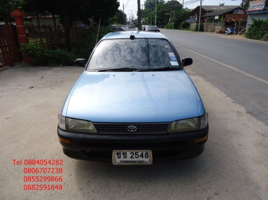 ขาย Toyota Corolla สามห่วง สีฟ้าสวยมาก+ติดแก็ส lpg ราคา 75,000 บาท +++++