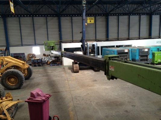 บูมลิฟต์ตีนตะขาบ สูง 21 เมตร AICHI SR210 นำเข้าจากญี่ปุ่น