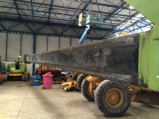 บูมลิฟต์ตีนตะขาบ สูง 21 เมตร AICHI SR210 นำเข้าจากญี่ปุ่น