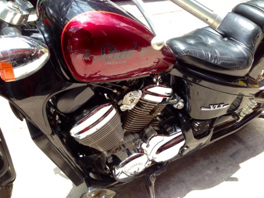 ต้ำพระราม2ขายHONDA STEED600 ปี98 ทะเบียนแท้ๆโอนขนส่งครับ กทม.ไม่ขาดต่อภาษีพรบ.หมด58ครับ