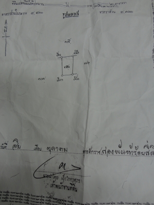 ขายที่ 60  ตารางวา สนใจโทร.081-005-8785