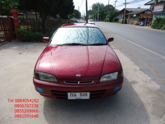 ขาย Nissan Presea สีแดงสวย+ติดแก็ส lpg ราคา 78,000 บาท ++++++++