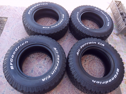 ขาย BF AT 265/70/16 ปี 09 1 ชุด ดอก 7 มิล ขาย BF AT 265/70/16 ปี 09 1 ชุด ดอก 7 มิล