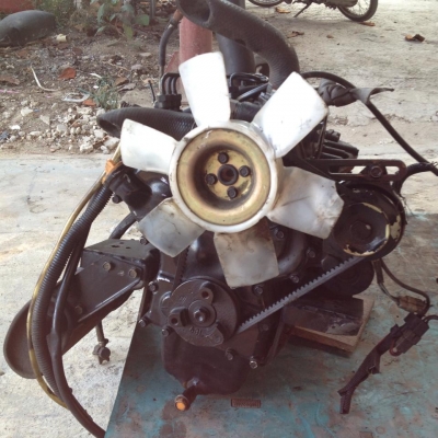 เครื่องยนต์ YANMAR  3 สูบ เก่าญี่ปุ่น สภาพดี พร้อมใช้งาน