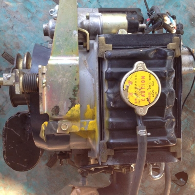 เครื่องยนต์ดีเซลขนาด 2 สูบ เก่าญี่ปุ่น KUBOTA สภาพดี เครื่องยนต์ดีเซลขนาด 2 สูบ เก่าญี่ปุ่น KUBOTA สภาพดี