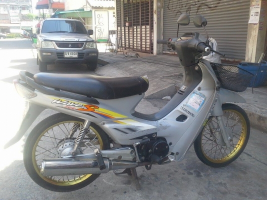 Wave 100 ปี 46 สีเทา เครื่องเดิม เบาะหุ้มใหม่ให้แล้ว เล่ม เอกสารพร้อม ภาษี พรบ.ถึงปีหน้า