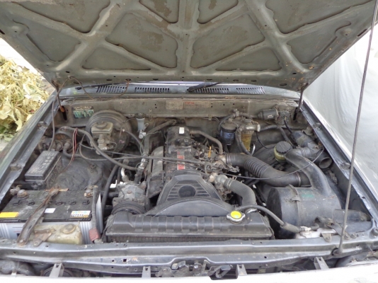 1994 TOYOTA, HILUX MIGHTY-X 2.5 สีเทา เกียร์ธรรมดา พวงมาลัยพาวเวอร์