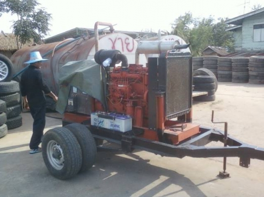 เครื่องปั่นไฟ 40 กิโลวัตต์ เครื่องอีซูซุ 6 สูบ 130 แรง