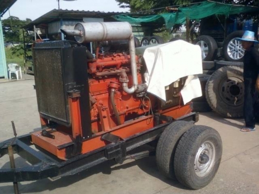 เครื่องปั่นไฟ 40 กิโลวัตต์ เครื่องอีซูซุ 6 สูบ 130 แรง