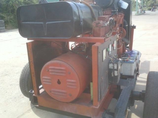 เครื่องปั่นไฟ 40 กิโลวัตต์ เครื่องอีซูซุ 6 สูบ 130 แรง