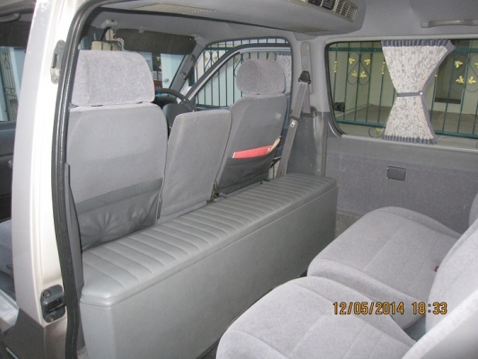 ขายเองรถตู้ Totota supper custom EFI ปี 2000 บางไม่มีชน ไ