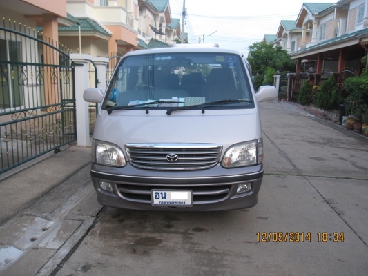 ขายเองรถตู้ Totota supper custom EFI ปี 2000 บางไม่มีชน ไ