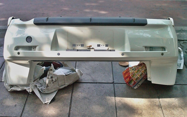 @@@ ขาย กันชนหลังเดิม MITSUBISHI EX สีขาว @@@