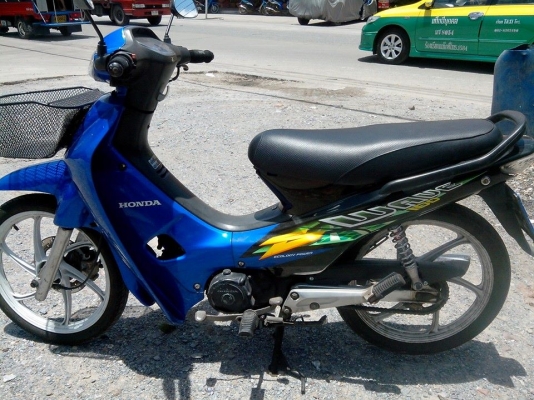 ขาย Honda Wave 100 S ปี 47 ไมล์ฟ้าลาย สภาพเดิมๆ ล้อแม็ก ภาษีเต็ม+เล่มพร้อมโอน