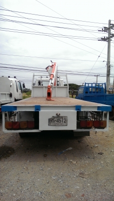 ขาย NISSAN UD CD12M 10 ล้อ 2 เพลา 3 คาน พื้นเรียบ ยาว 7.5 m พร้อมเฮี๊ยบ 5 ตัน