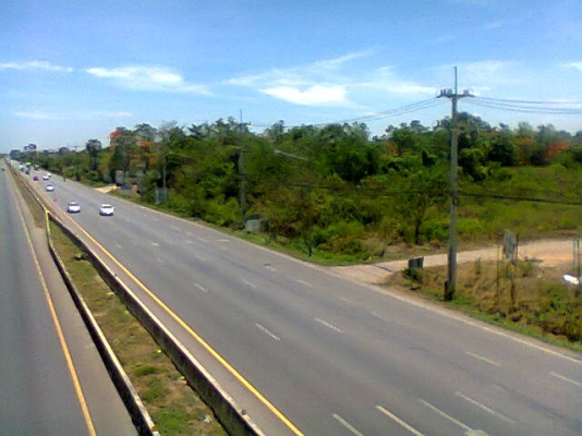 ขายที่ดินเปล่าติดถนนเพชรเกษมฝั่งล่องใต้มี4ไร่79วา ขายไร่ละ3,000,000บาท