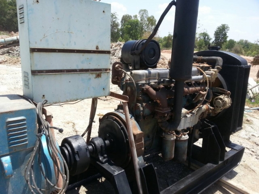 ลดราคาร้อนเงิน 90,000 บาท ขายด่วน เครื่องปั่นไฟ pe 180 แรง 50 kva