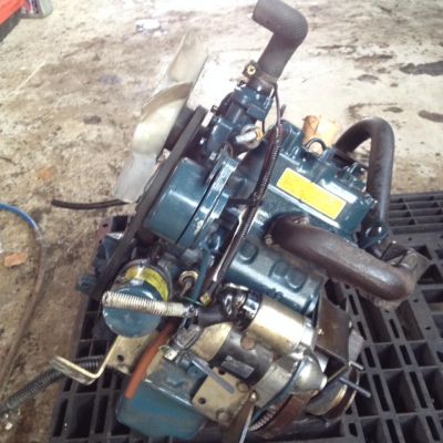เครื่องยนต์ KUBOTA  เครื่องยนต์เก่าญี่ปุ่น  สภาพเยี่ยม