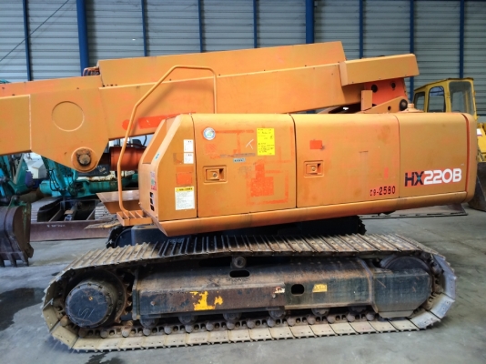Hitachi HX220B บูมลิฟต์ตีนตะขาบ สูง 22 เมตร นำเข้าจากญี่ปุ่น
