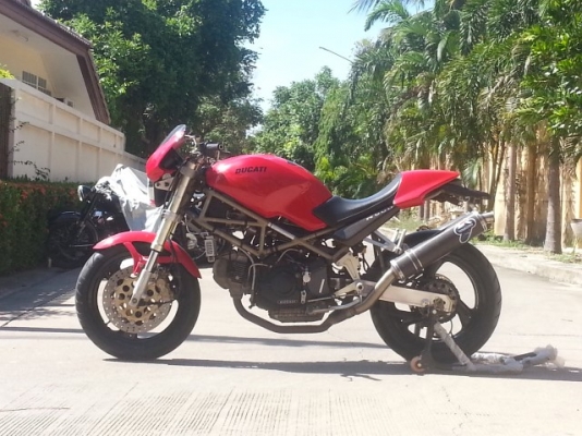 วุฒินนบุรี ขาย ดูคาติ M900 ปี99 ของแต่งท้วมๆคาบุCRท่อเทมิแท้เครื่องดีสีสวยอินวอยแท้ๆ