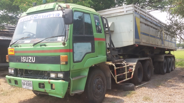 ขายด่วนรถหัวลาก ISUZU พร้อมลูก