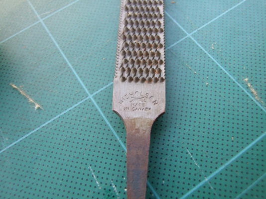 บุ้ง Nicholson (Made in Canada) ขนาด 8"  Half Rd. Wood rasp bastard