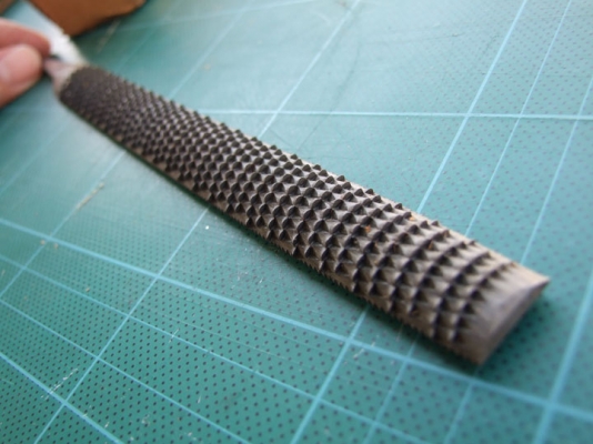 บุ้ง Nicholson (Made in Canada) ขนาด 8"  Half Rd. Wood rasp bastard