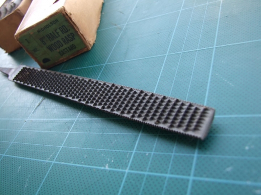 บุ้ง Nicholson (Made in Canada) ขนาด 8"  Half Rd. Wood rasp bastard
