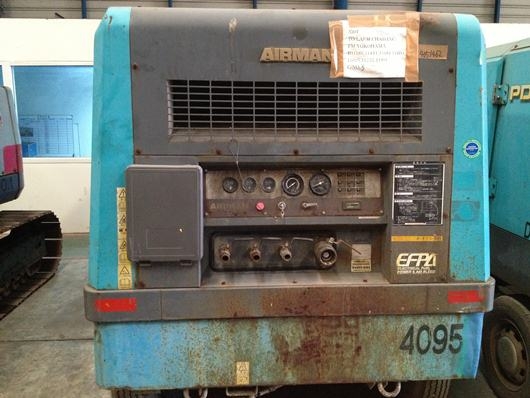 ขายเครื่องปั้มลม AIRMAN PDS655S สภาพพร้อมใช้งาน นำเข้าจากประเทศญี่ปุ่น ติดต่อ อำพล 090-9694506/080-3031241