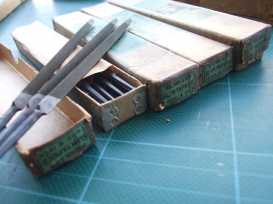 ตะไบสามเหลี่ยม Nicholson (Made in Canada) ขนาด 4"  slim taper