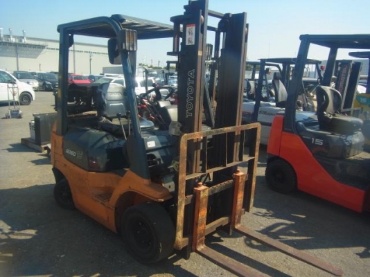 ขายฟอร์คลิฟต์ TOYOTA 7FG15 GASOLINE/LPG ( SPECS JAPAN )เกียร์ MT ,เสา 3 M ( ขอบคุณมากครับ ลูกค้าจาก กทม )  สำหรับลูกค้าที่ต้องการสภาพเดิมแท้จากญี่ปุ่น