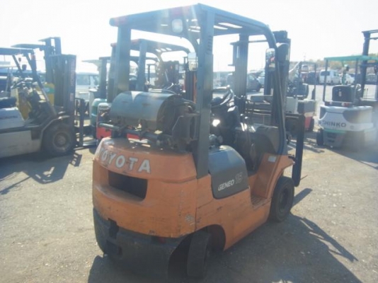 ขายฟอร์คลิฟต์ TOYOTA 7FG15 GASOLINE/LPG ( SPECS JAPAN )เกียร์ MT ,เสา 3 M ( ขอบคุณมากครับ ลูกค้าจาก กทม )  สำหรับลูกค้าที่ต้องการสภาพเดิมแท้จากญี่ปุ่น