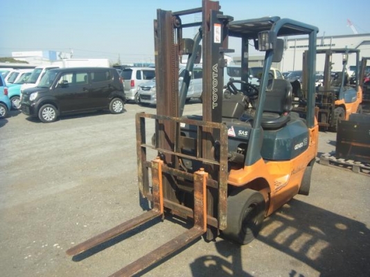 ขายฟอร์คลิฟต์ TOYOTA 7FG15 GASOLINE/LPG ( SPECS JAPAN )เกียร์ MT ,เสา 3 M ( ขอบคุณมากครับ ลูกค้าจาก กทม )  สำหรับลูกค้าที่ต้องการสภาพเดิมแท้จากญี่ปุ่น