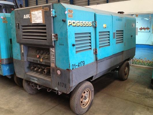 ขายเครื่องปั้มลม AIRMAN PDS655S สภาพพร้อมใช้งาน นำเข้าจากประเทศญี่ปุ่น ติดต่อ อำพล 090-9694506/080-3031241