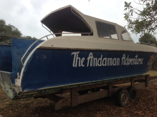 ขายเรือไฟเบอร์กลาส30ฟุต+เทลเลอร์2เพลา ขายเรือไฟเบอร์กลาส30ฟุต+เทลเลอร์2เพลา