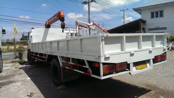 ขาย 6 ล้อ HINO FF177  ติดเครน 3.3 ตัน 2 ชัก