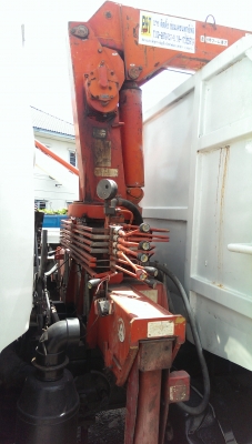 ขาย 6 ล้อ HINO FF177  ติดเครน 3.3 ตัน 2 ชัก