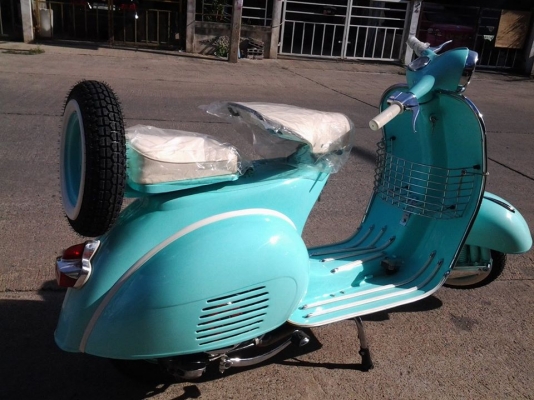 มาใหม่ๆขายกันถูกๆ vespa 64 อินเดีย no book เอกสาร อินวอยครับ สภาพสวยๆเครื่องทำใหม่ครับ รถทำใหม่ทั้งคันครับ ราคา 48500 บาทครับ สนใจติดต่อได้ครับ 0826336557 โป้งครับ รับเทรินทุกรุ่นครับ