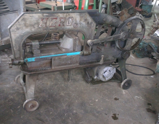 Sell> ขายเลื่อยชักฮีโร่มือสอง ไฟบ้าน 220V. พร้อมใช้งาน เครื่องสภาพไม่เลวครับ กำแพงแสน นครปฐม