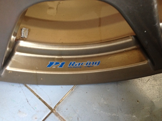 P1 RECINGแท้JAPANขอบ17กว้าง7นิ้ว4รู114 อ๊อฟ43สีเดิมๆยุ่น