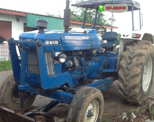 ขายรถไถ FORD 1 เพลา 6610  เอกสารเล่มทะเบียน