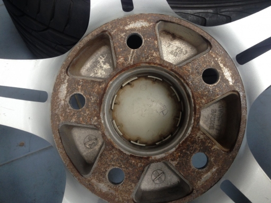 ADVAN MODLE5แท้ยุ่นขอบ17นิ้วหน้า7ครึ่งหลัง8อ๊อฟ40สภาพสวย